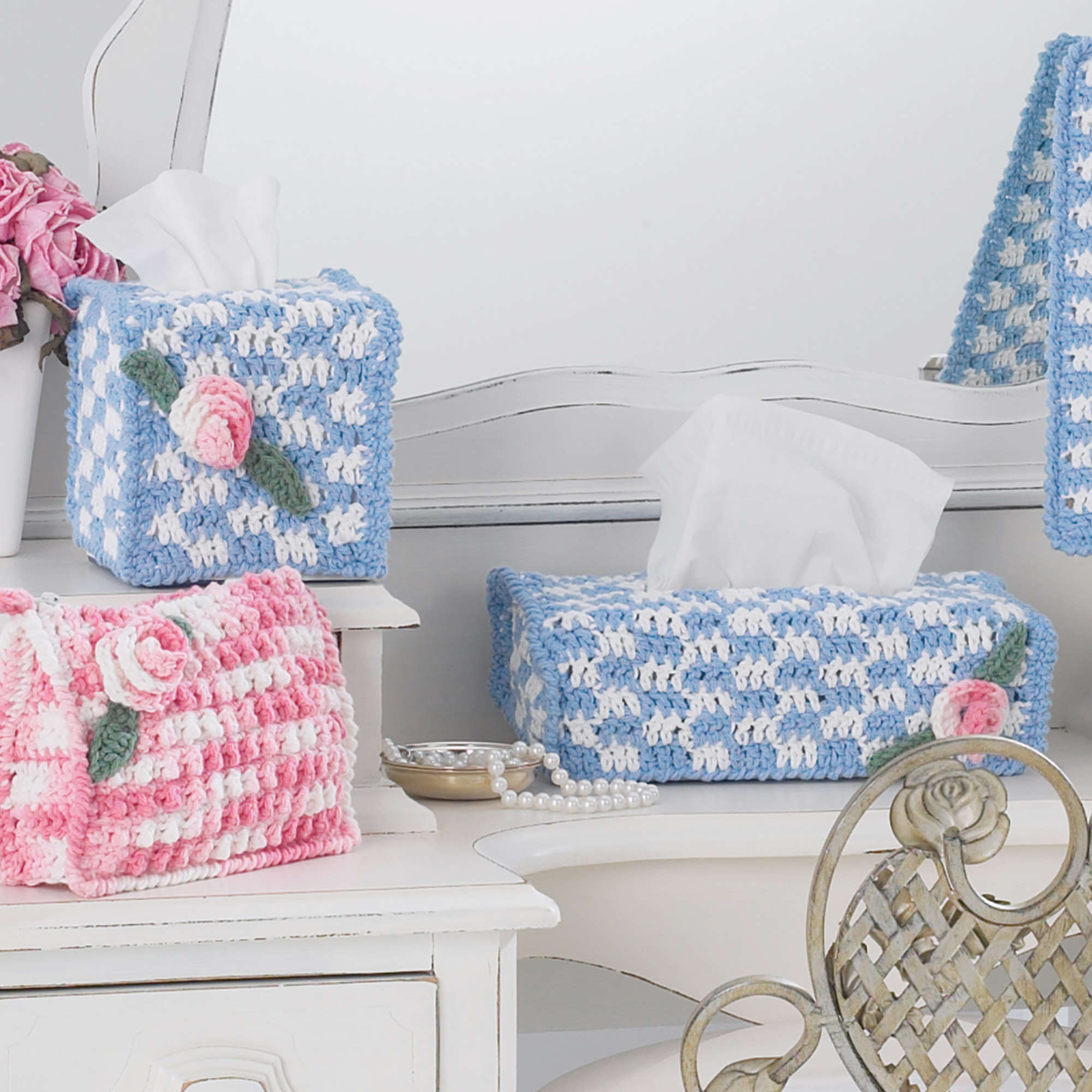 Zayla Checkered Tissue Box Cover – Homeplistic