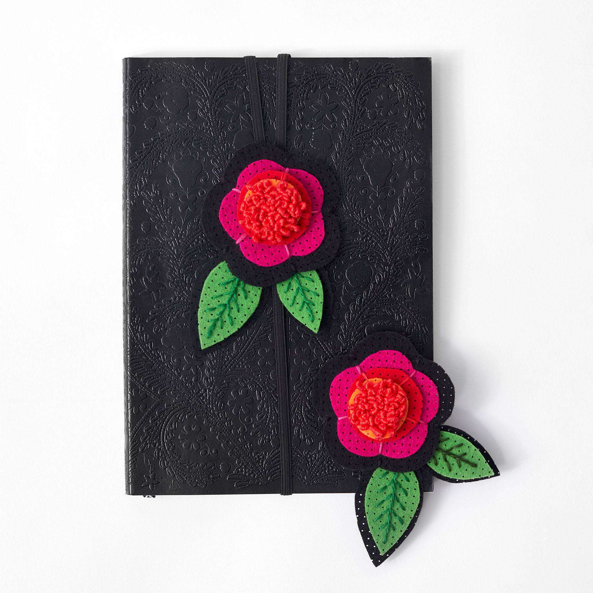 Wholesale Felt Applique Kits Flower Felt rose flowers From m