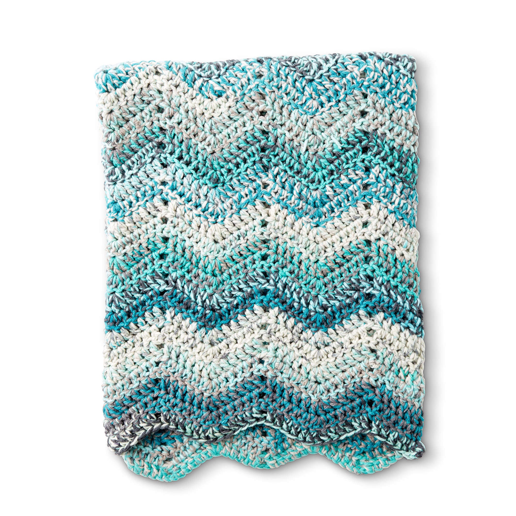Caron Wave Hello Crochet Blanket | Yarnspirations