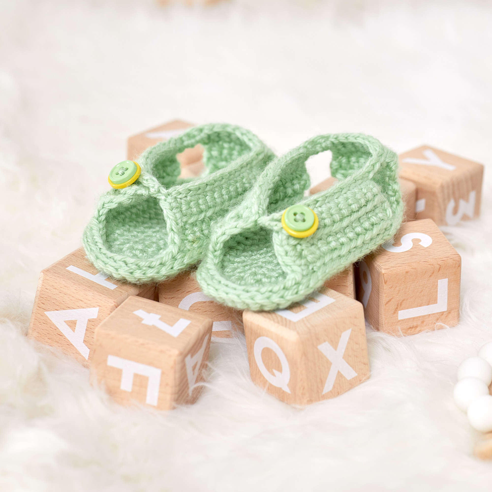Red Heart Unisex Sandals For Baby | Yarnspirations
