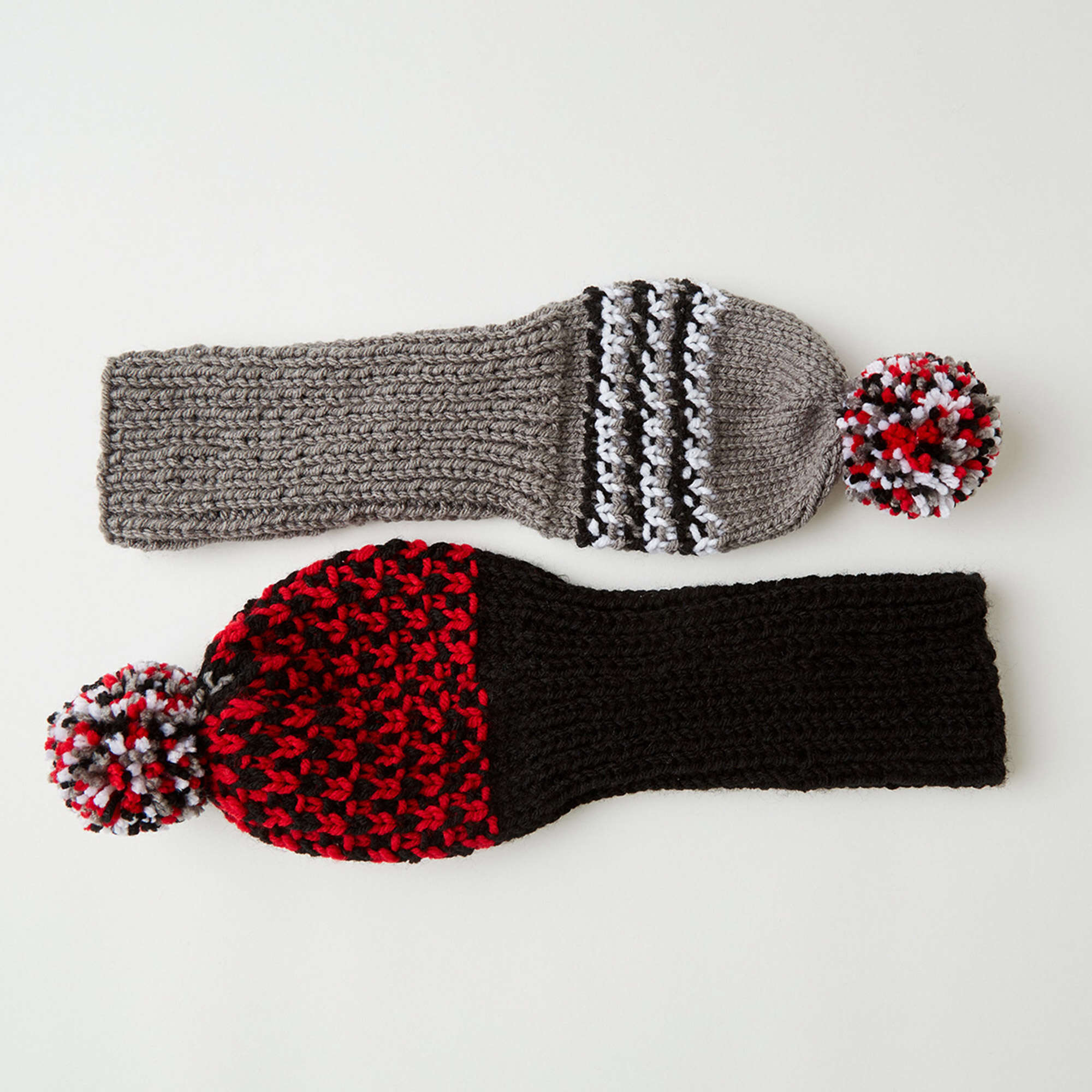 Red Heart Knit Golf Headcovers Pattern | Yarnspirations