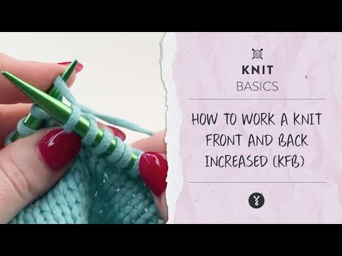 Image of How to Knit into Front and Back thumbnail