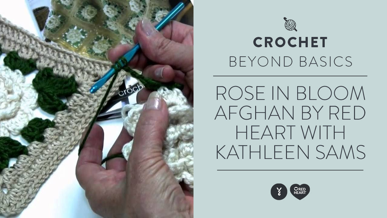 Image of Rose In Bloom Afghan thumbnail