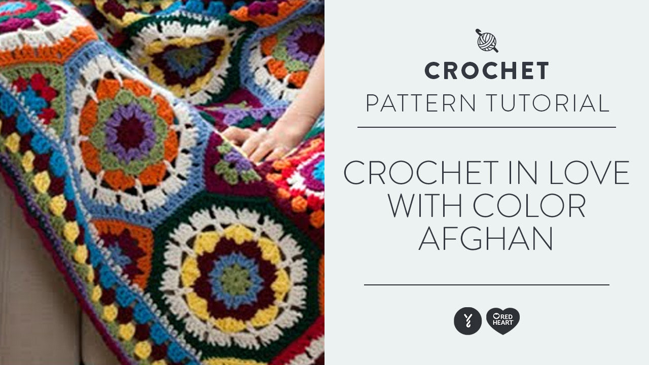Image of Crochet In Love with Color Afghan thumbnail