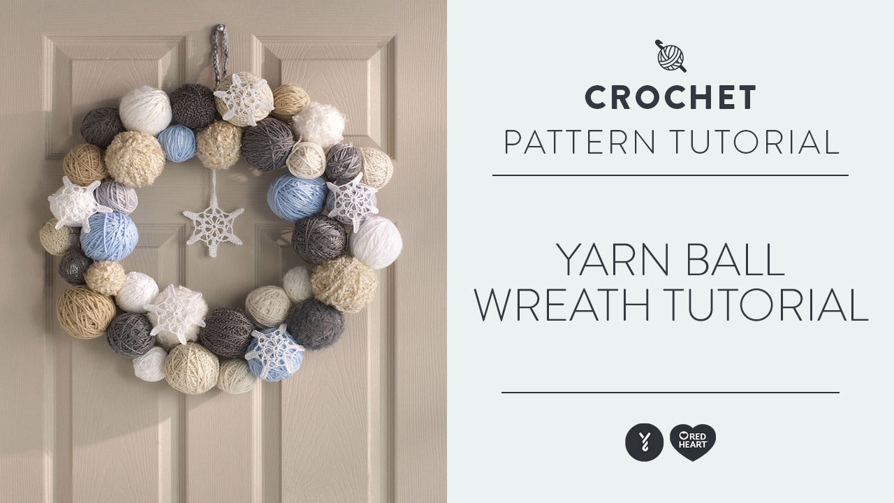 Image of Yarn Ball Wreath Tutorial thumbnail