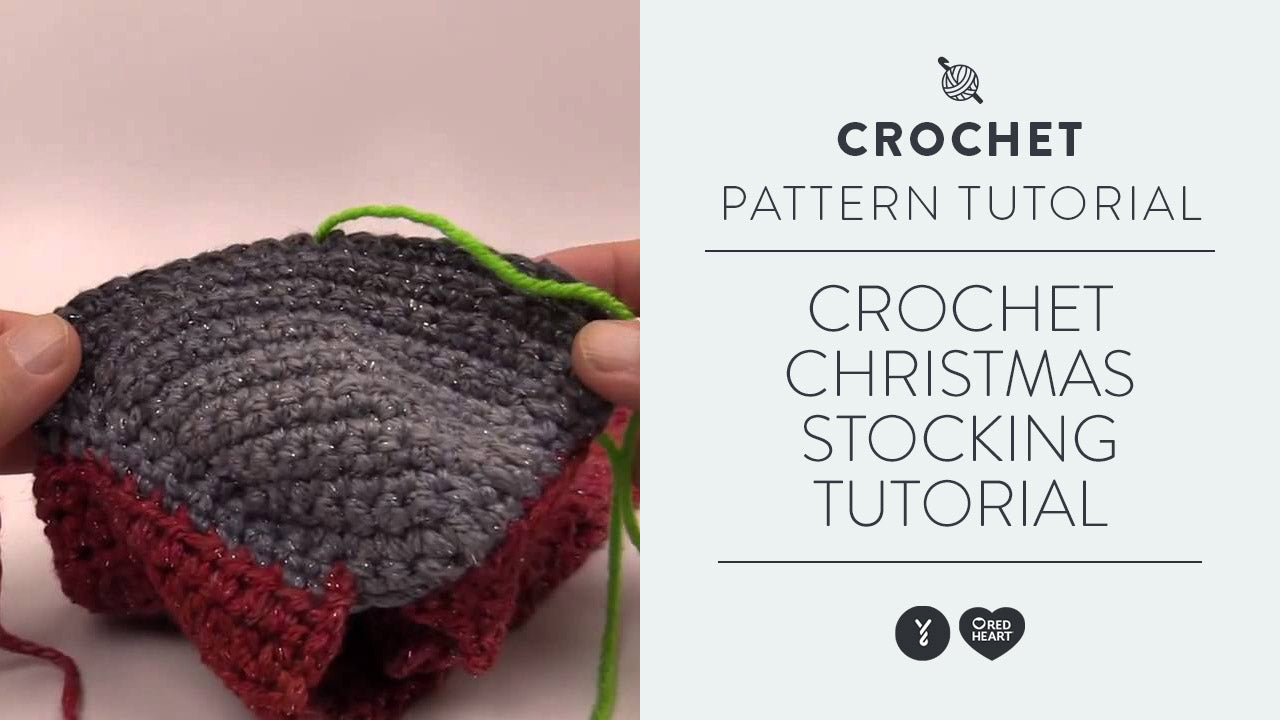 Image of Crochet Christmas Stocking Tutorial thumbnail