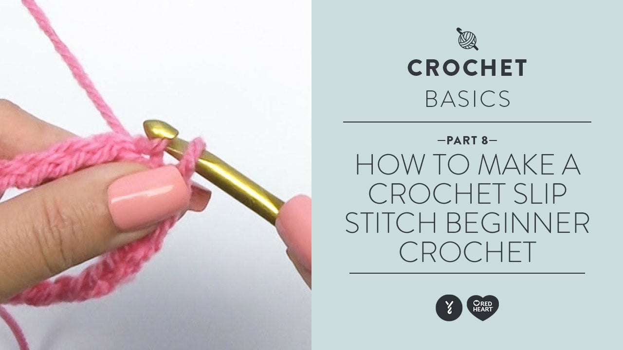 Image of How to Make a Crochet Slip Stitch - Beginner Crochet Video 8 thumbnail