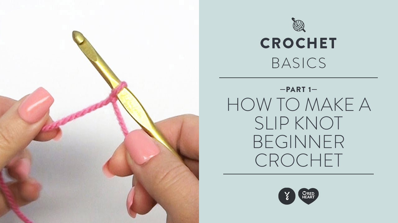 Image of How to Make a Slip Knot - Beginner Crochet Teach Video 1 thumbnail