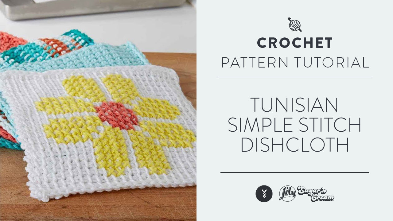 Beautiful EASY Tunisian crochet throw pattern: Lilly Blanket [step by step  tutorial] 