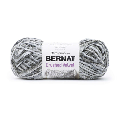 Bernat Crushed Velvet Yarn - Clearance Shades Soft Gray