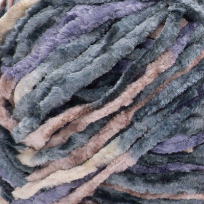 Bernat Crushed Velvet Yarn - Clearance Shades Frosted Almond