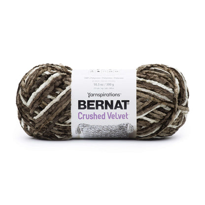 Bernat Crushed Velvet Yarn - Clearance Shades Taupe