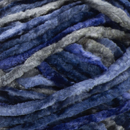 Bernat Crushed Velvet Yarn - Discontinued Shades Navy