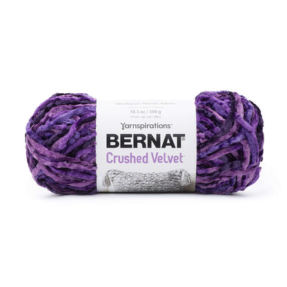Bernat Crushed Velvet Yarn - Clearance Shades Potent Purple