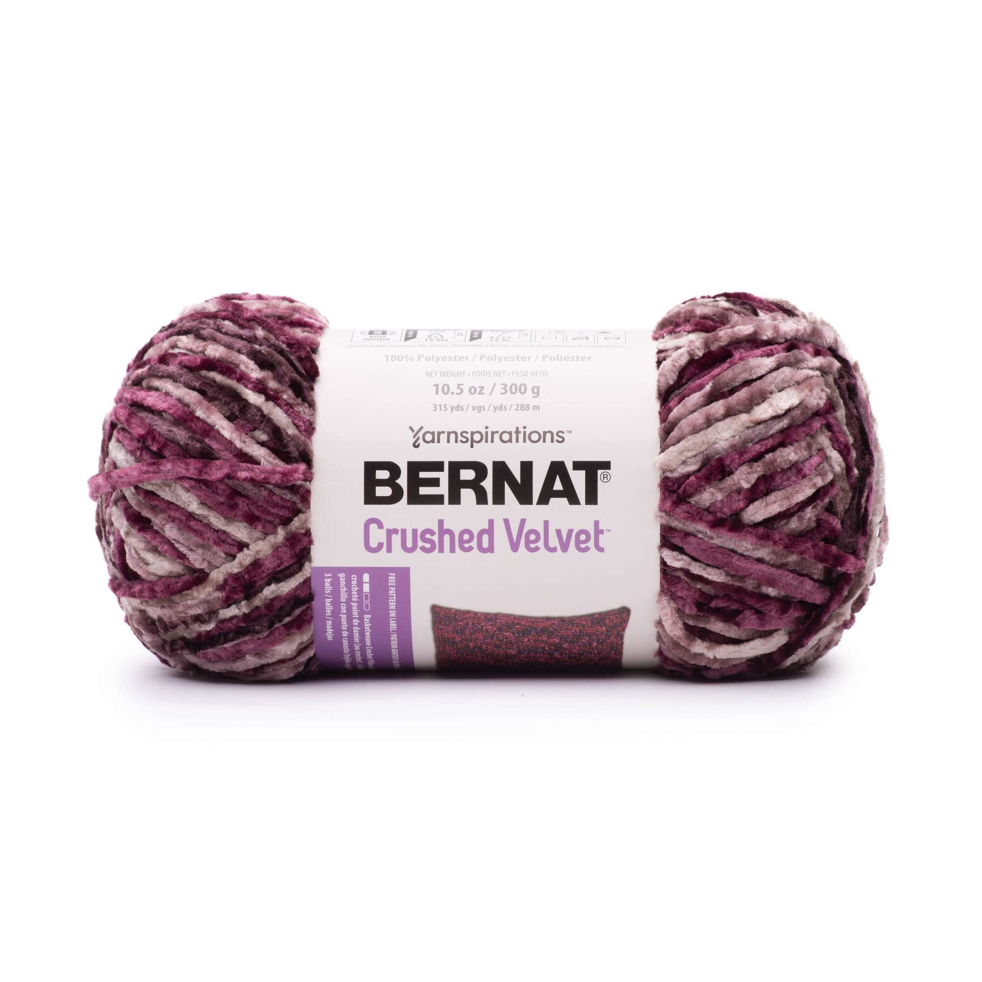 Bernat Crushed Velvet Yarn - Discontinued Shades