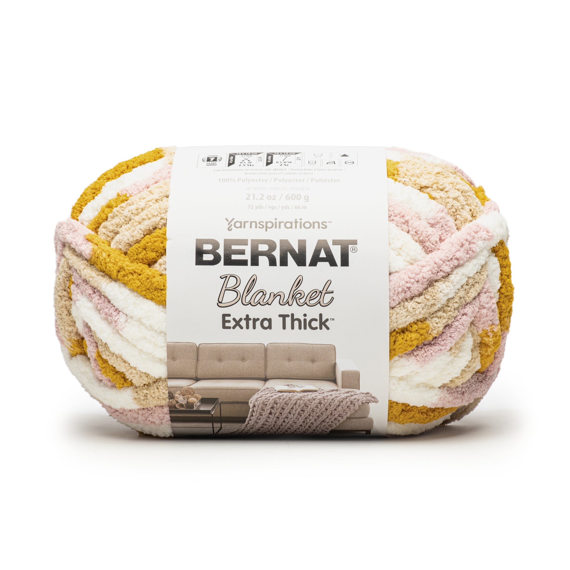 Bernat Blanket Extra Thick Yarn (600g/21.2oz)