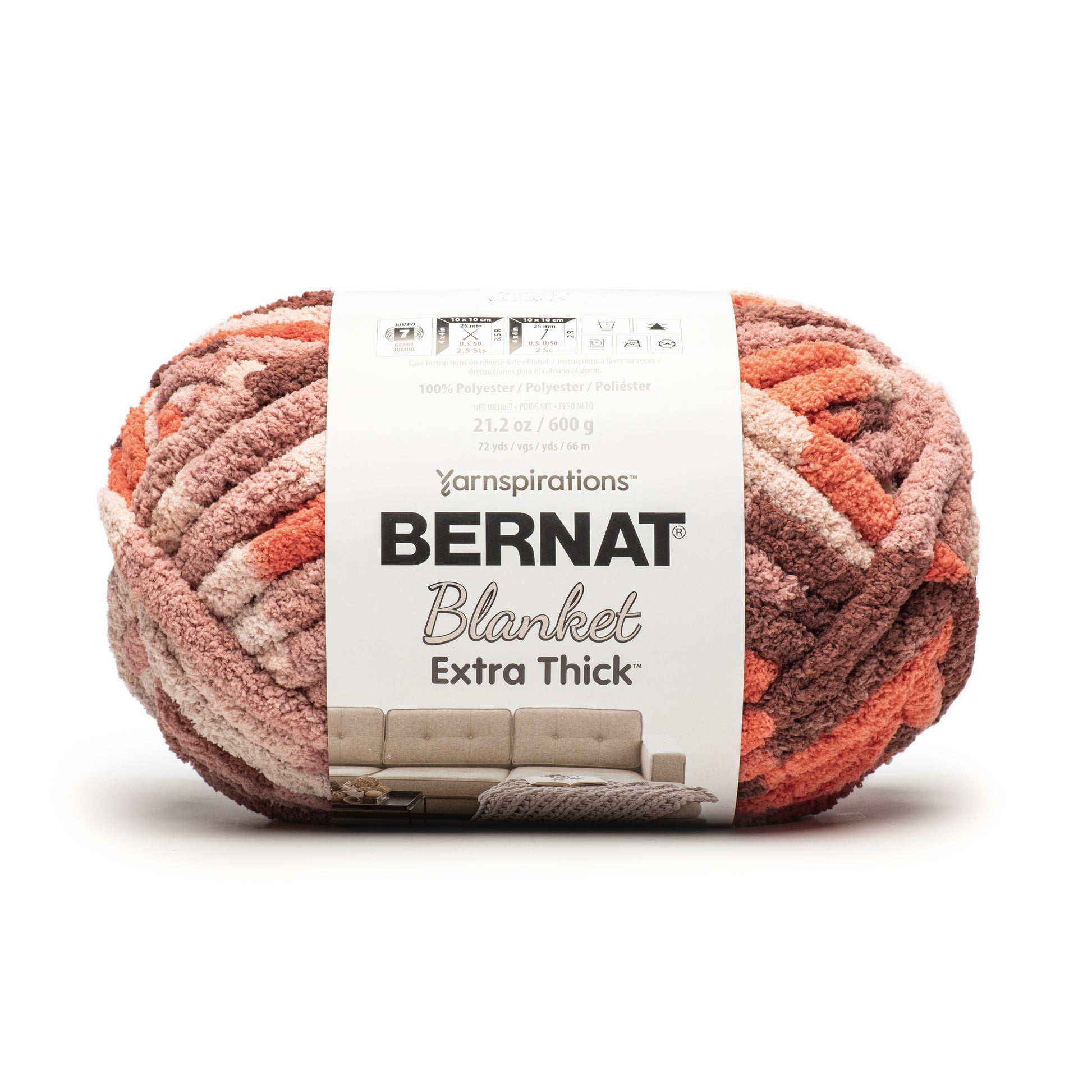 Bernat Blanket Extra Thick Yarn (600g/21.2oz)