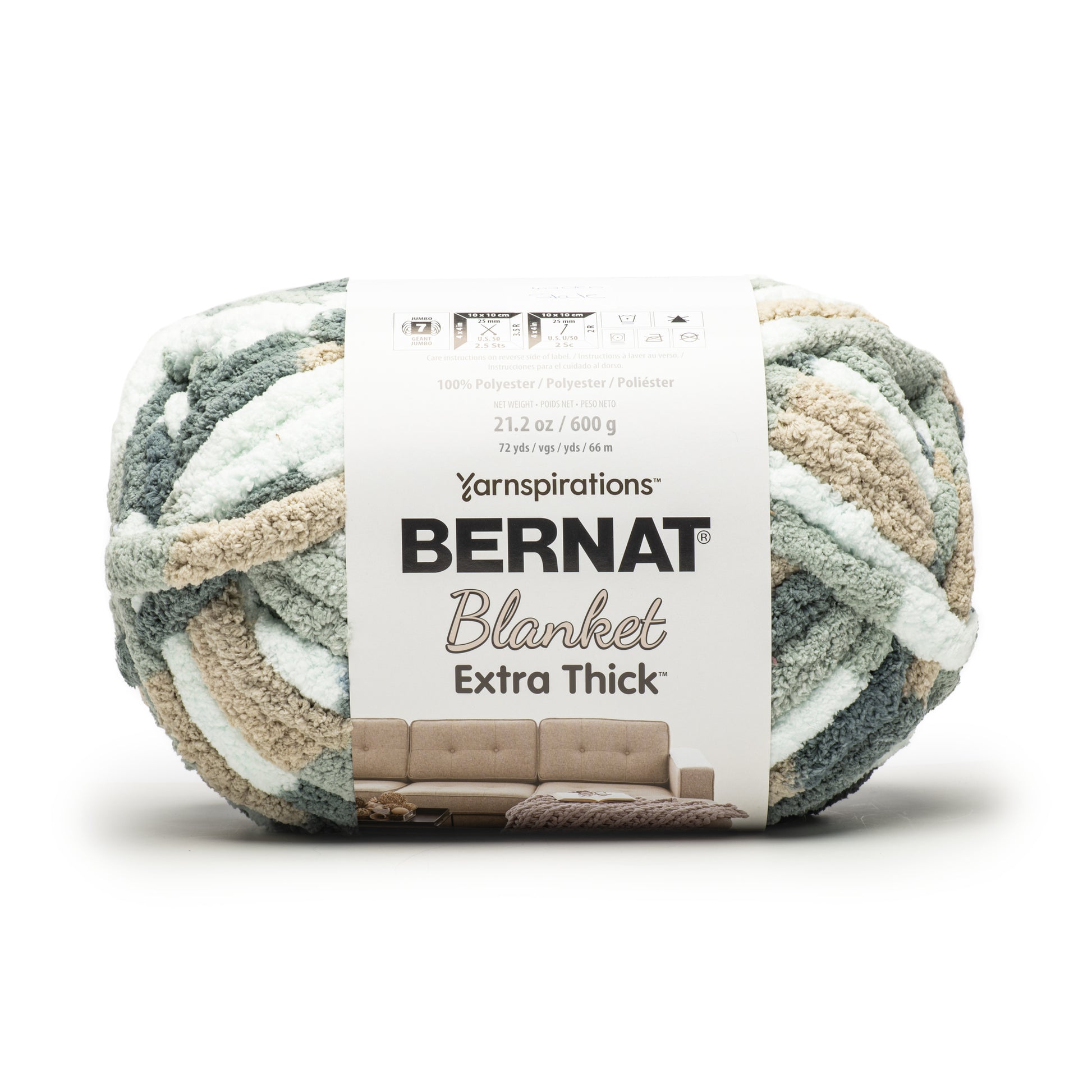 Bernat Blanket Extra Thick Yarn (600g/21.2oz)