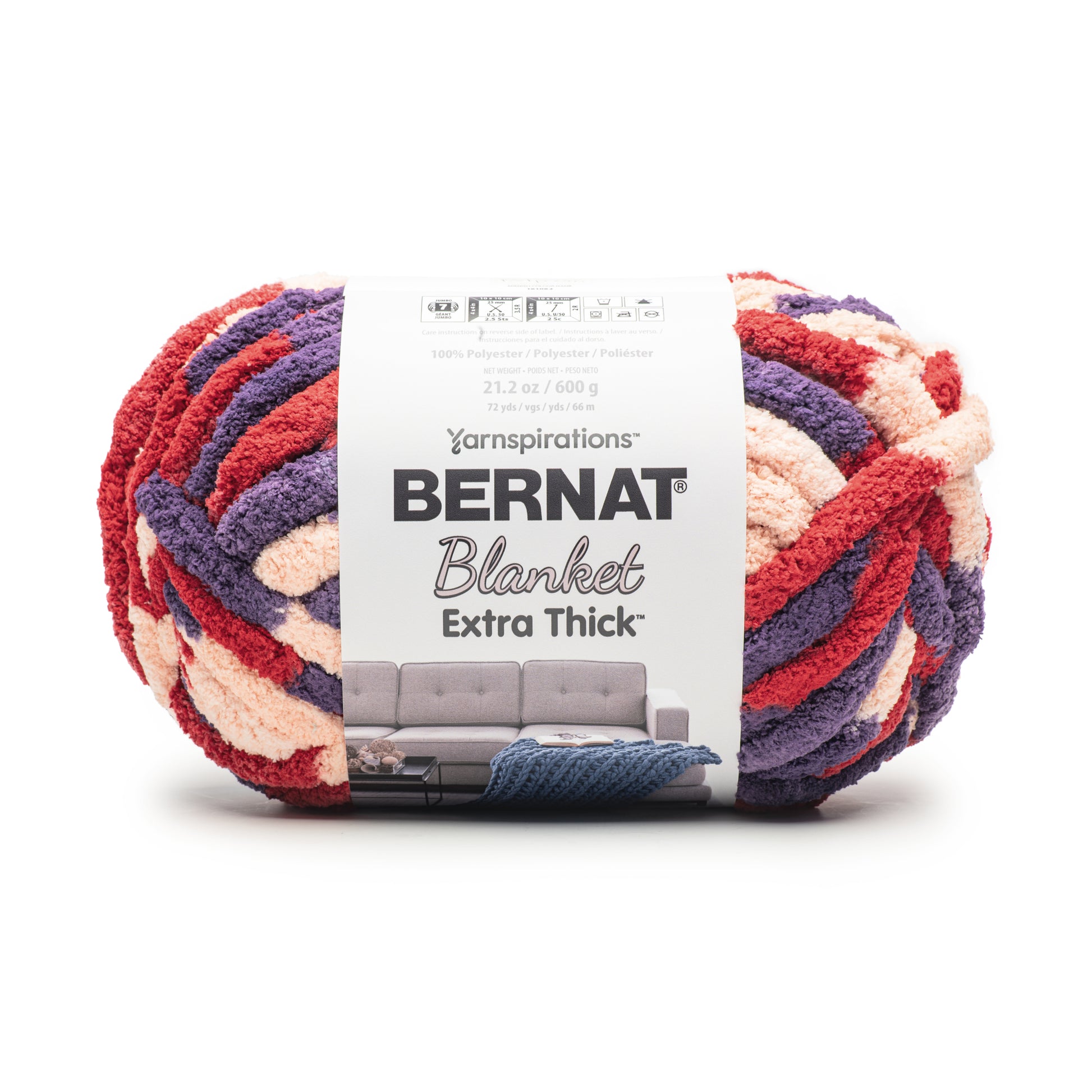 Bernat Blanket Extra Thick Yarn (600g/21.2oz)