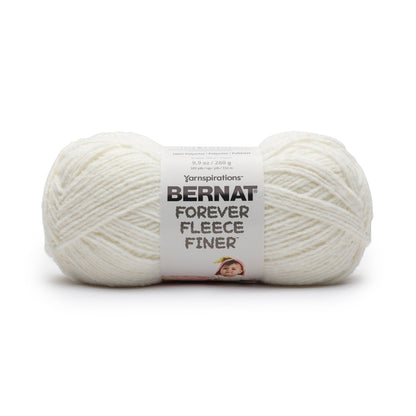 Bernat Forever Fleece Finer Yarn - Clearance Shades White Cloud