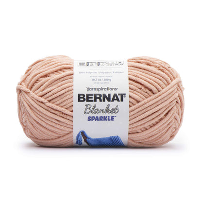 Bernat Blanket Sparkle Yarn (300g/10.5oz) - Discontinued Shades Muted Coral Sparkle