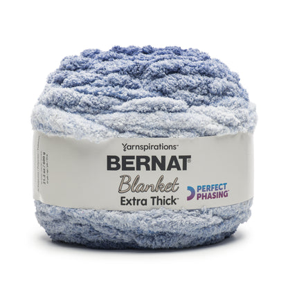 Bernat Blanket Extra Thick Perfect Phasing Yarn (600G/21.2oz) Deep Navy