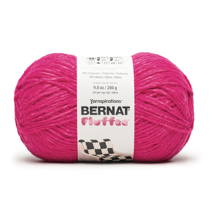 Bernat Fluffee Yarn (280G/9.8oz) Vivid Pink