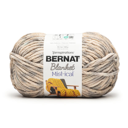 Bernat Blanket Mist-Ical Yarn (300G/10.5oz) Gray Cloud