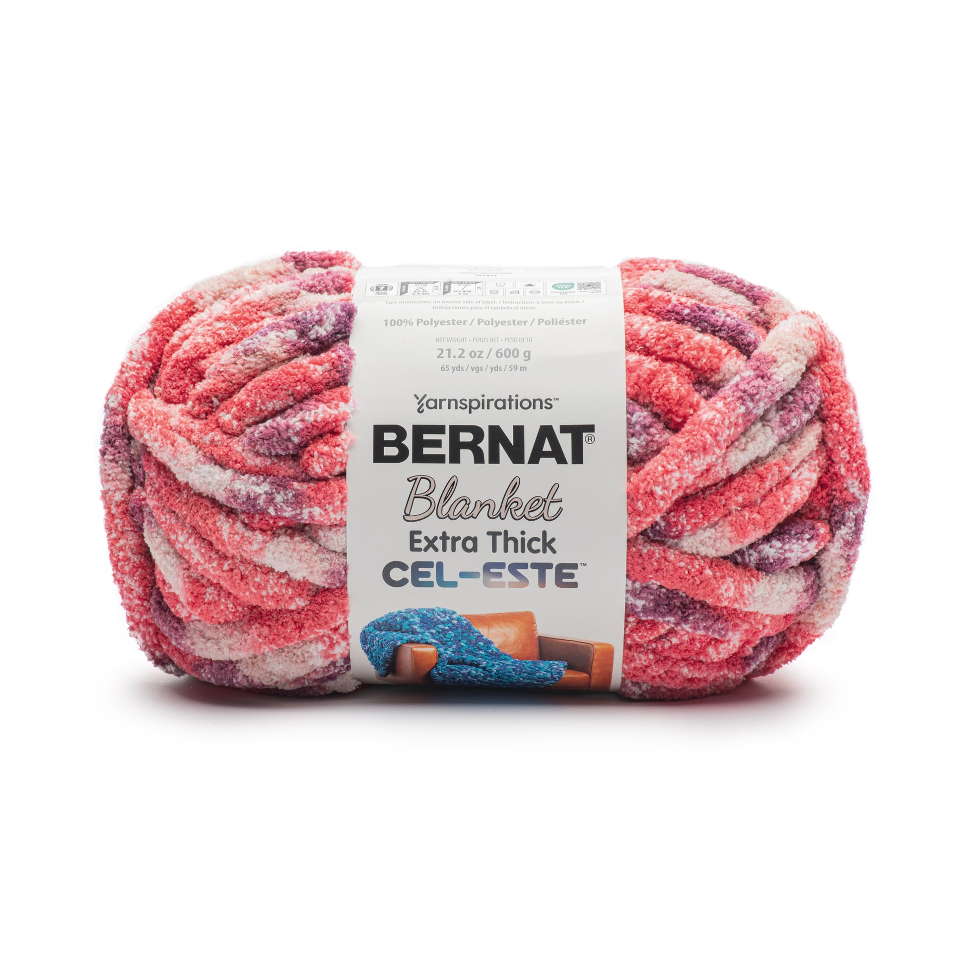 Bernat Blanket Extra Thick Cel-Este Yarn (600G/21.2oz)