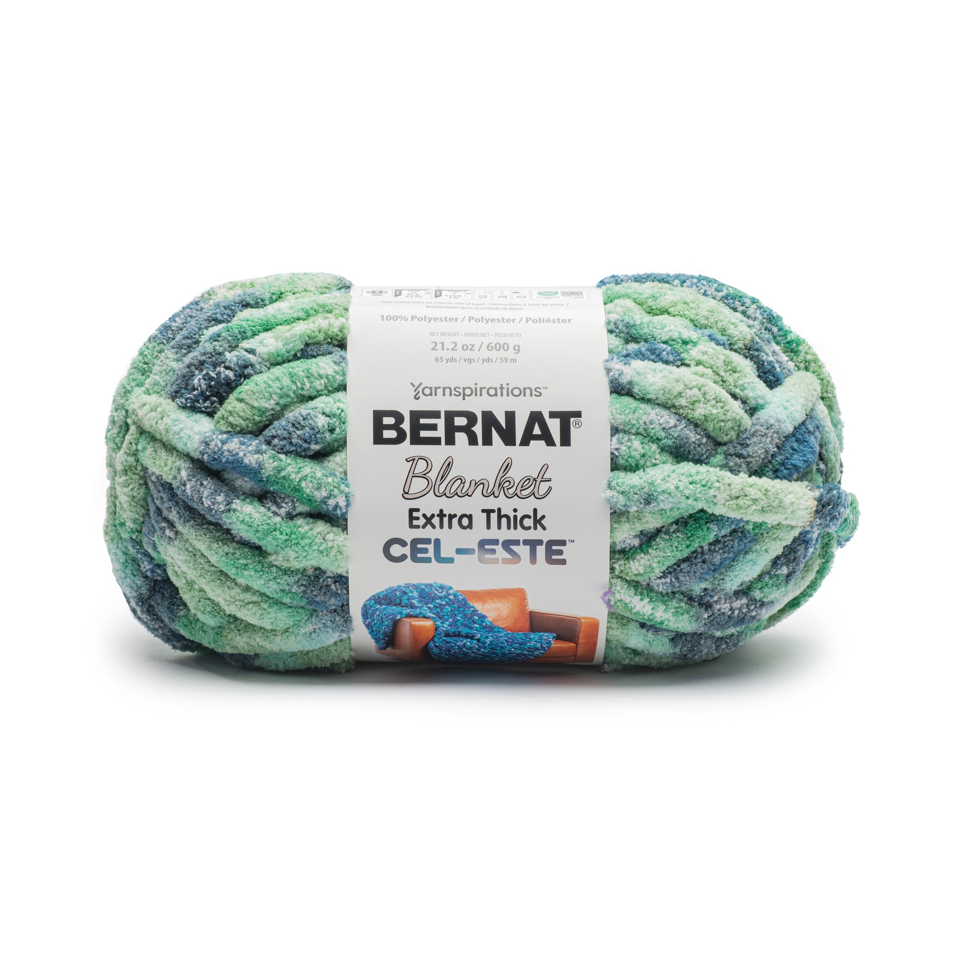 Bernat Blanket Extra Thick Cel-Este Yarn (600G/21.2oz)