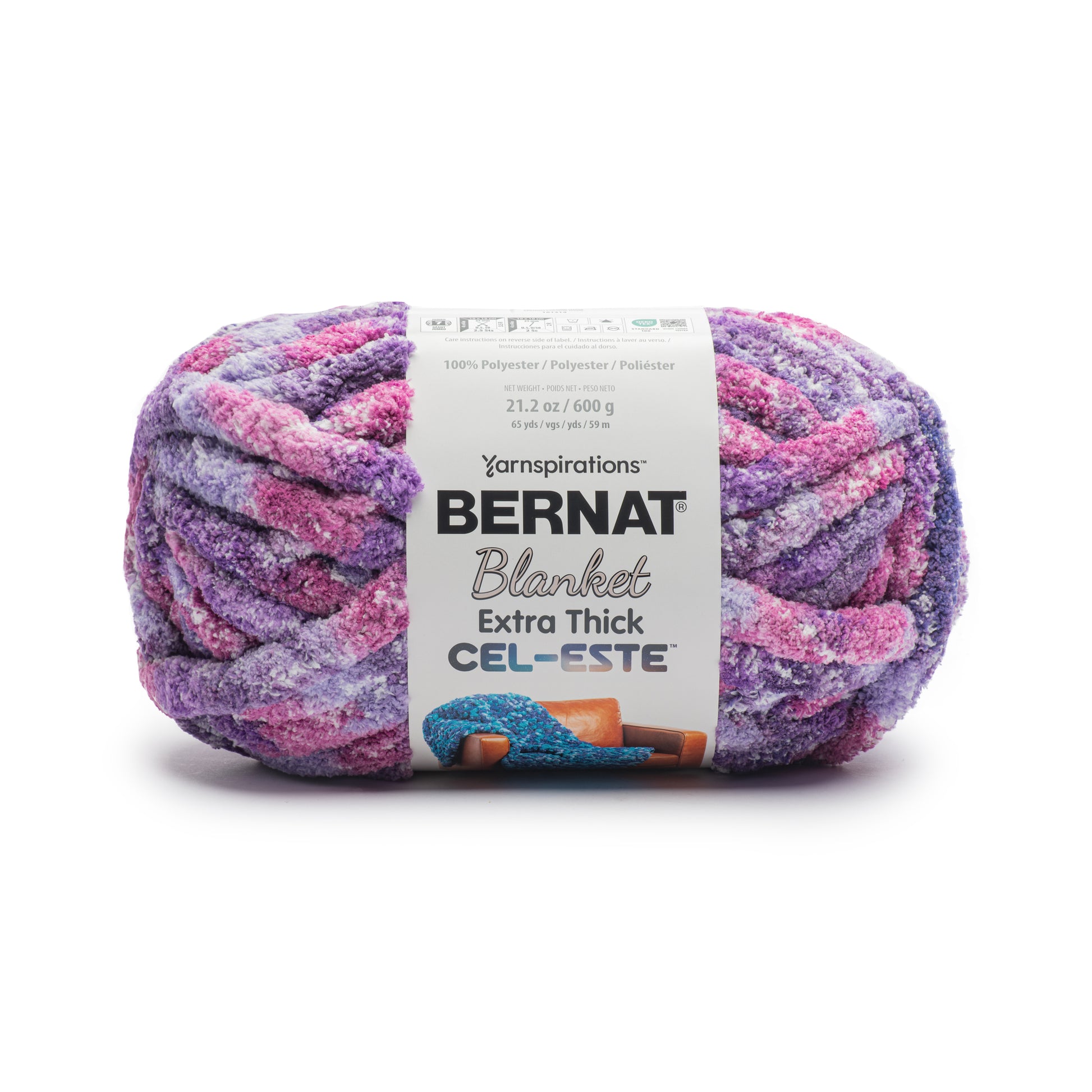 Bernat Blanket Extra Thick Cel-Este Yarn (600G/21.2oz)