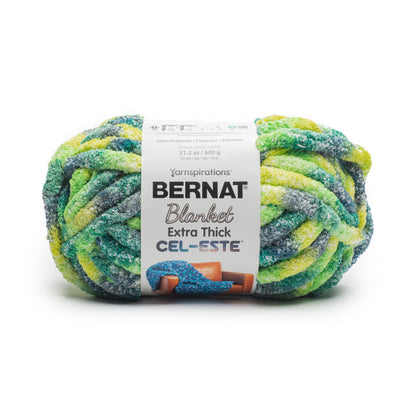 Bernat Blanket Extra Thick Cel-Este Yarn (600G/21.2oz) Orion Green