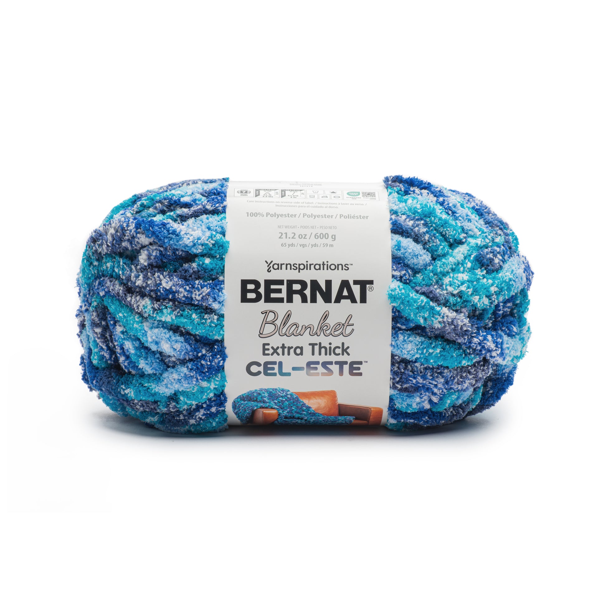 Bernat Blanket Extra Thick Cel-Este Yarn (600G/21.2oz)