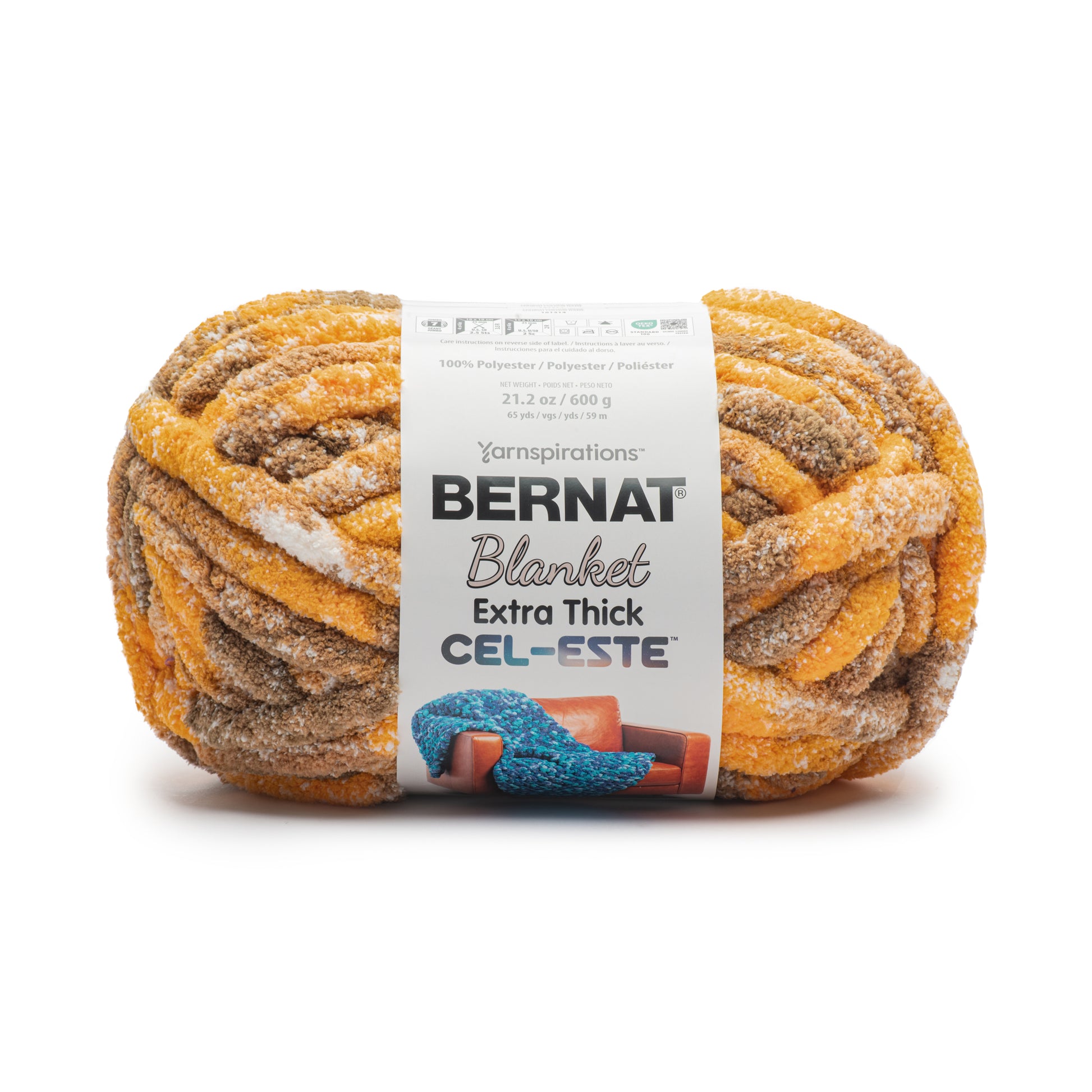 Bernat Blanket Extra Thick Cel-Este Yarn (600G/21.2oz)