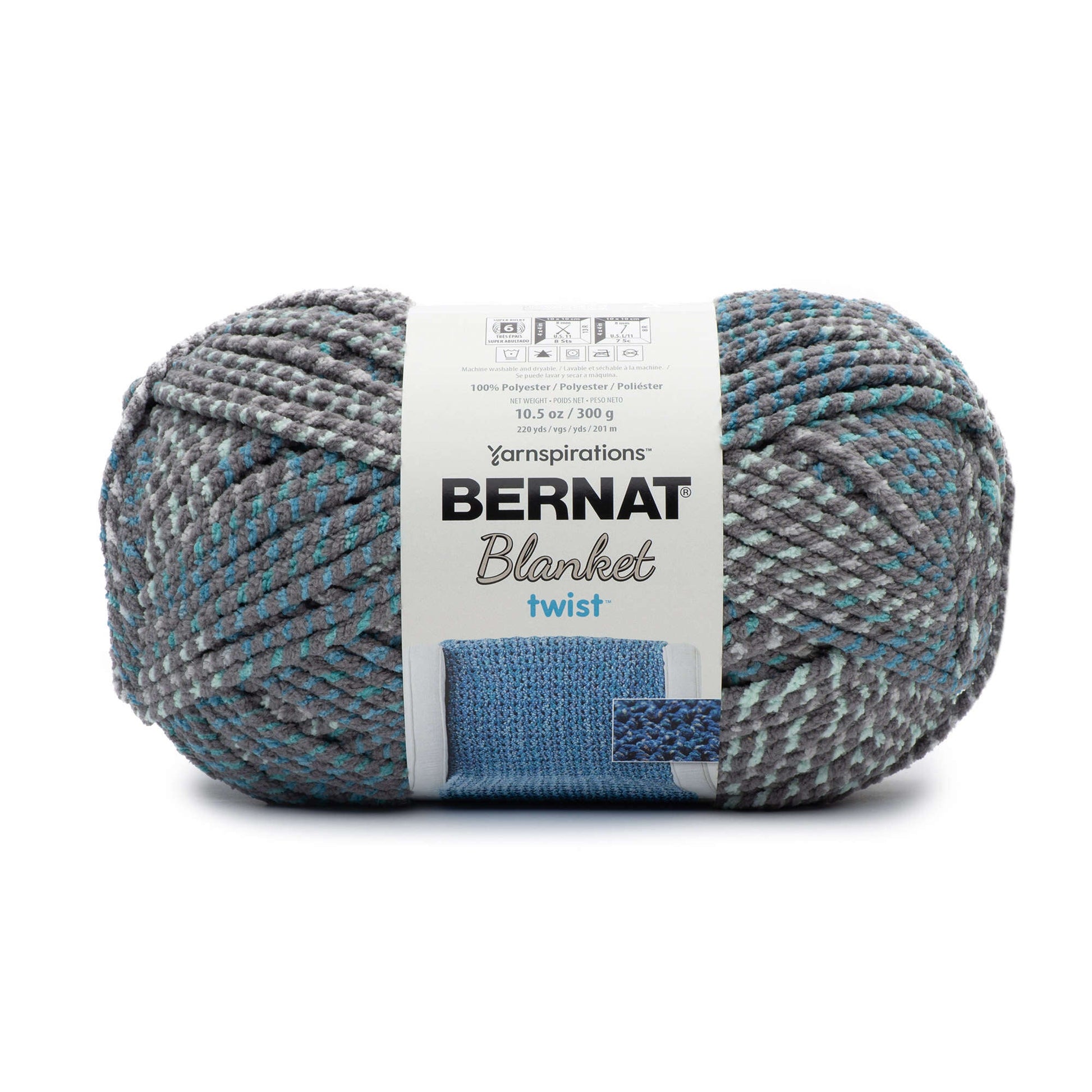 Bernat Blanket Twist Yarn (300g/10.5oz) - Discontinued Shades