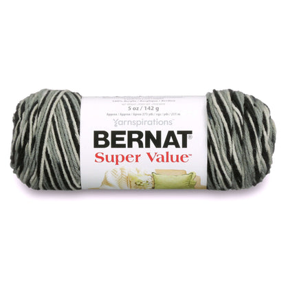 Bernat Super Value Variegates Yarn - Clearance Shades Hi Tech