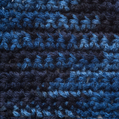 Bernat Super Value Variegates Yarn - Discontinued Shades Denim Ombre