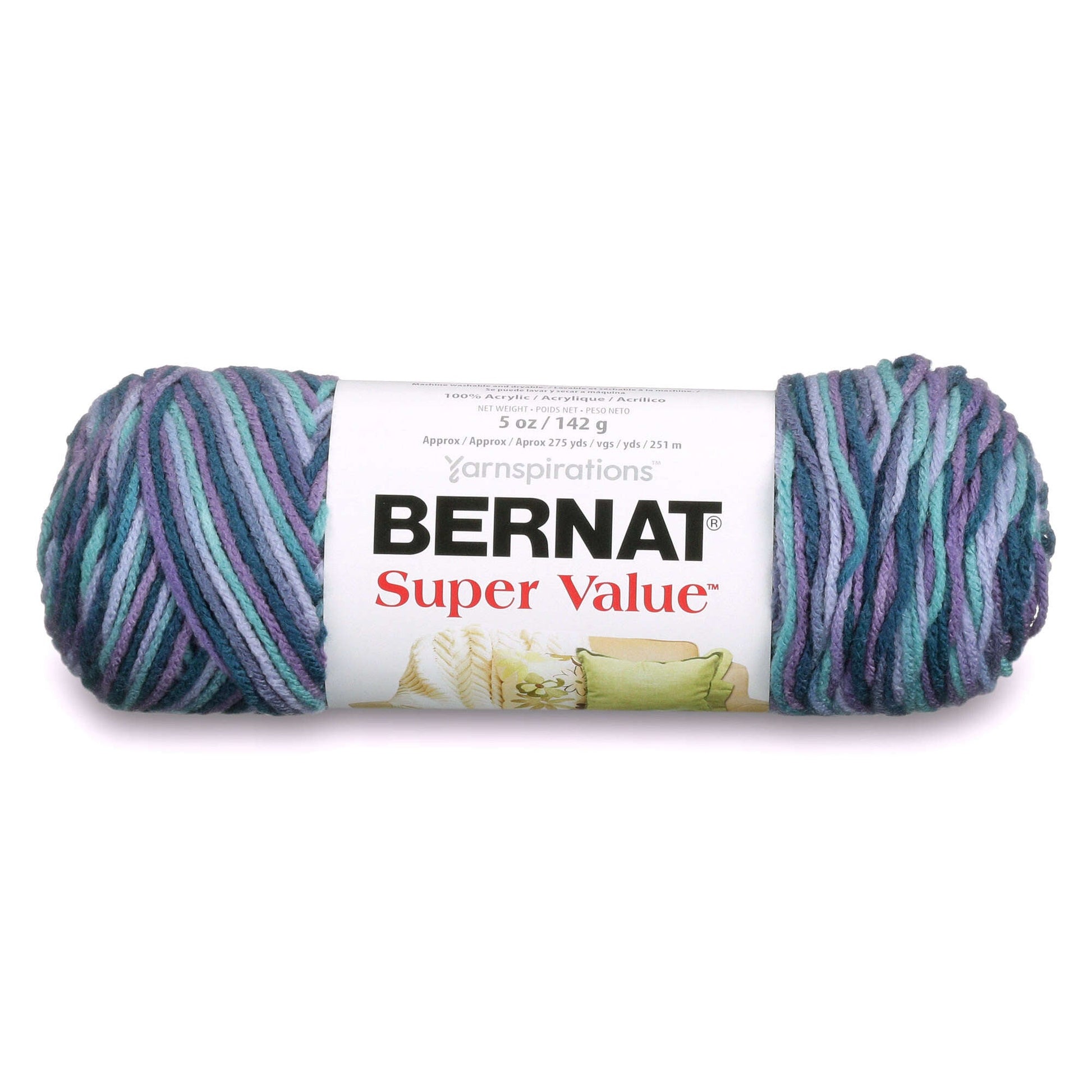 Bernat Super Value Variegates Yarn | Yarnspirations