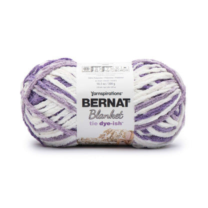 Bernat Blanket Tie Dye-ish Yarn (300g/10.5oz) - Discontinued Shades Lavender