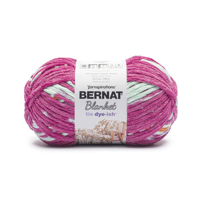 Bernat Blanket Tie Dye-ish Yarn (300g/10.5oz) - Discontinued Shades Fruit Punch