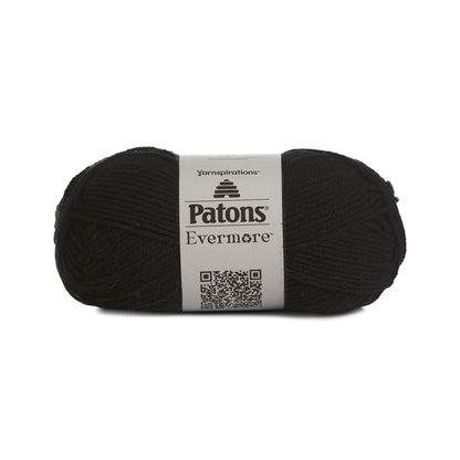 Patons Evermore Yarn (100G/3.5oz) Black Tweed