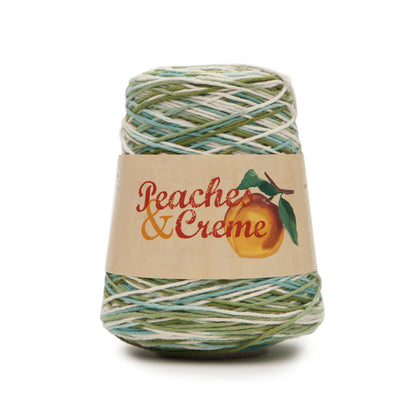Peaches and Creme has a new smaller skein of cotton yarn, just 102 yards.  So far, I can get two soap bags and two face/dish scrubbies out of it. I'm  working on