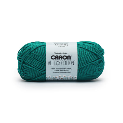 Caron All Day Cotton Yarn (100G/3.5oz) Jungle Aqua