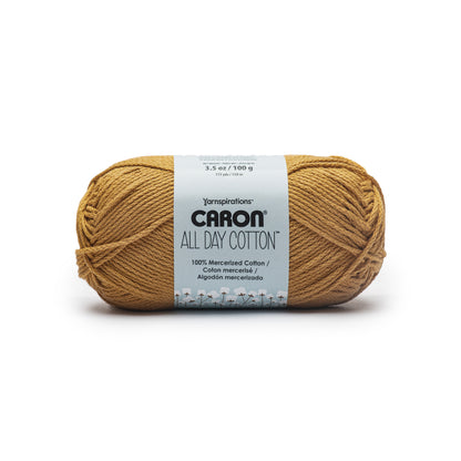 Caron All Day Cotton Yarn (100G/3.5oz) Golden