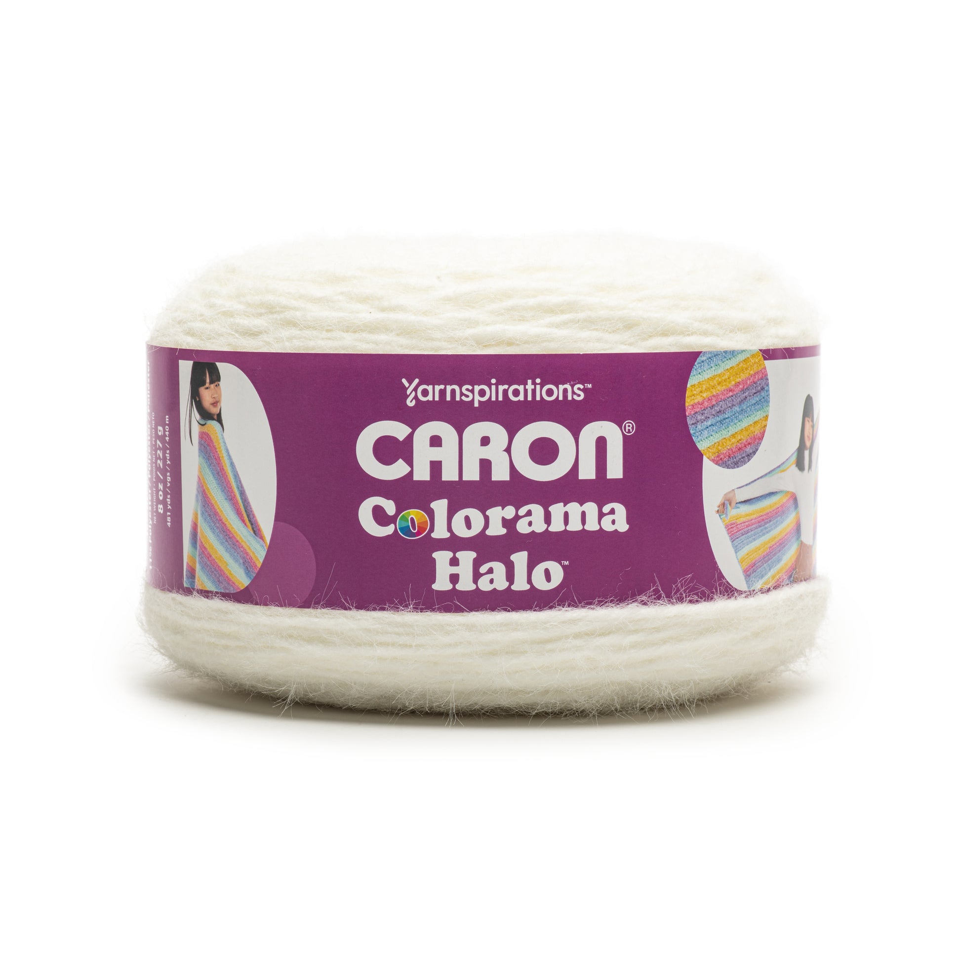 Caron Colorama Halo Stripes And Solids Yarn (227G/8oz)