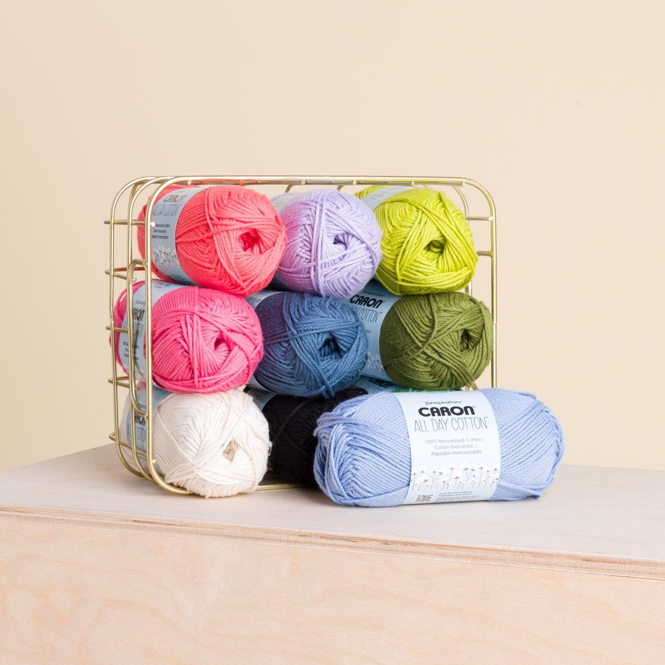 Caron All Day Cotton Yarn (100G/3.5oz)