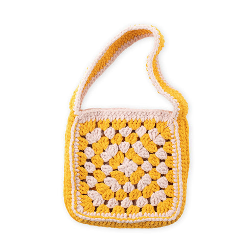 Free Beginner Bernat Crochet Big Granny Tote Pattern | Yarnspirations