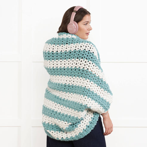 Free Beginner Bernat Crochet Beginner Cocoon Cardigan Pattern ...