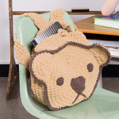Bernat Crochet Bear-y Cute Backpack Bernat Crochet Bear-y Cute Backpack