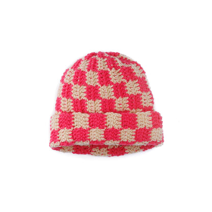 Bernat Side-to-Side Checkerboard Crochet Hat Bernat Side-to-Side Checkerboard Crochet Hat